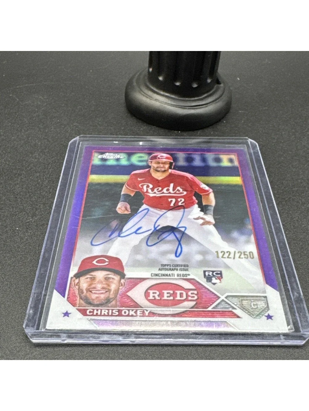 Chris Okey No. RA-C0K 2023 Topps Chrome Autographed 122/250